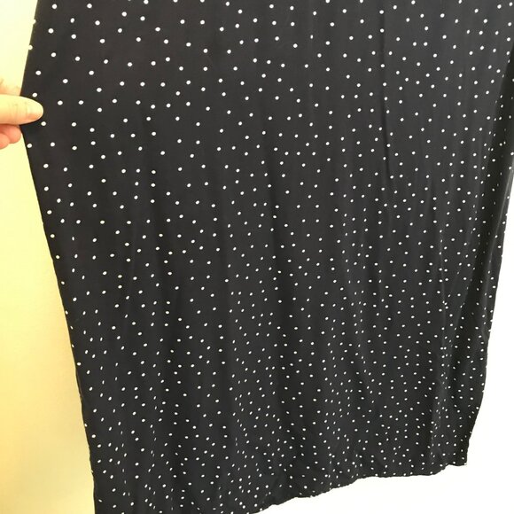 Gap Womens Polka Dot Sleeveless Tank Midi Shift Dress Size L 100% Viscose Casual - Picture 5 of 11